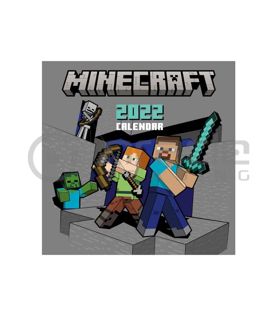 Calendar Minecraft 2022 Cal129 A 