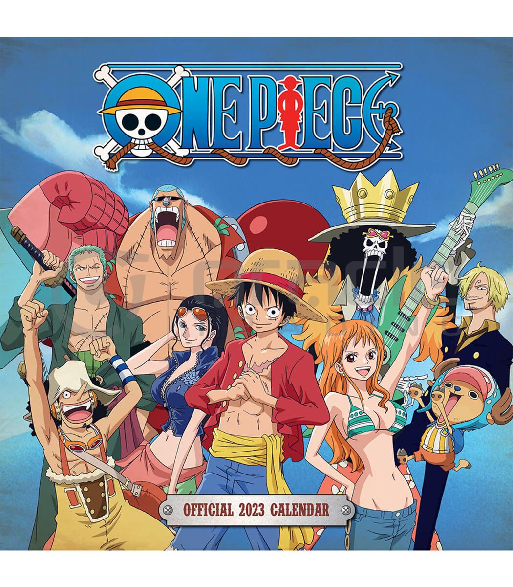One Piece Anime Wall Calendar 2024 Images Joell