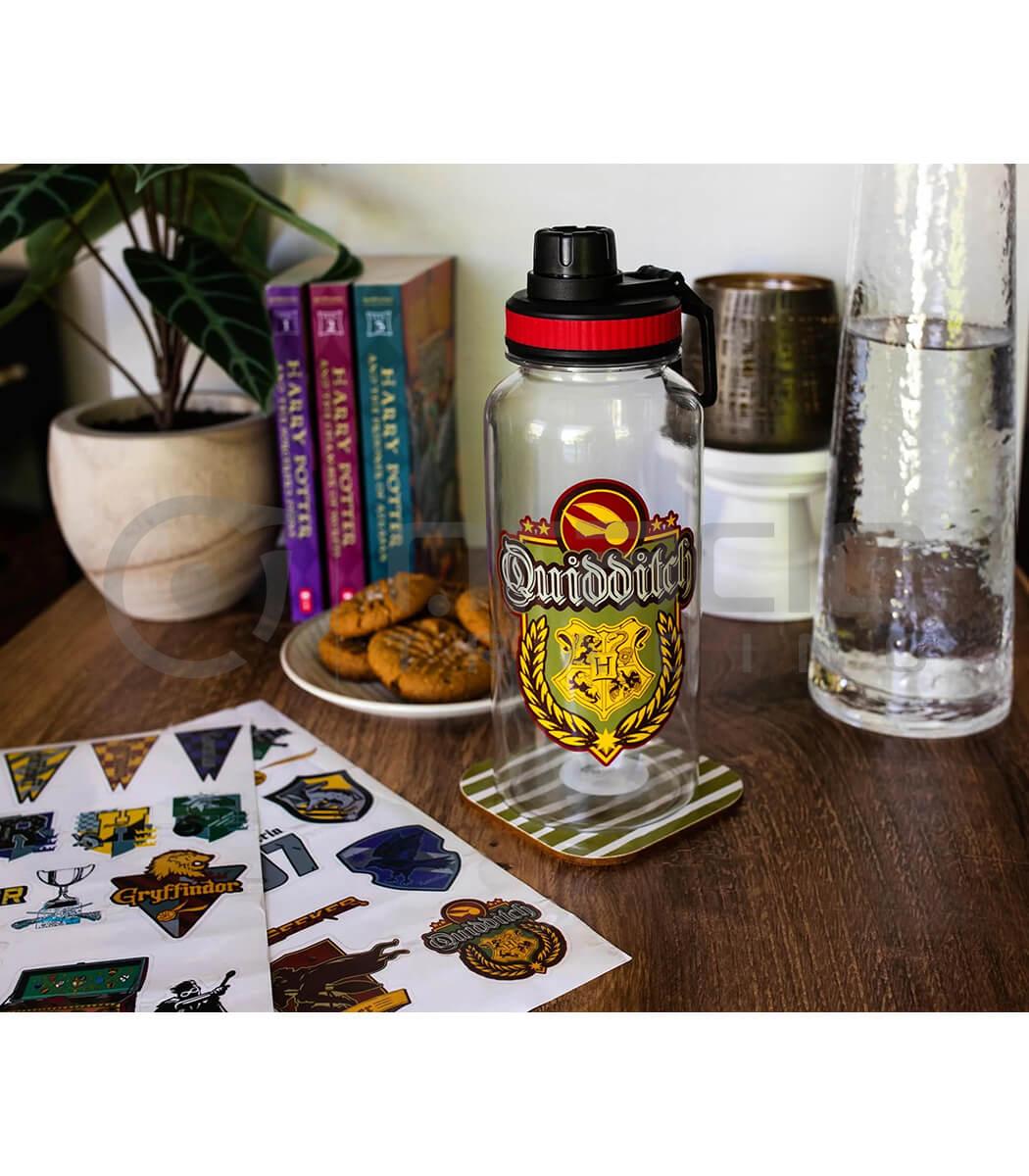 Harry Potter Jumbo Water Bottle & Sticker Set (Quidditch) – Oracle Trading  Inc.